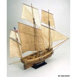 LE COUREUR french lugger 1776