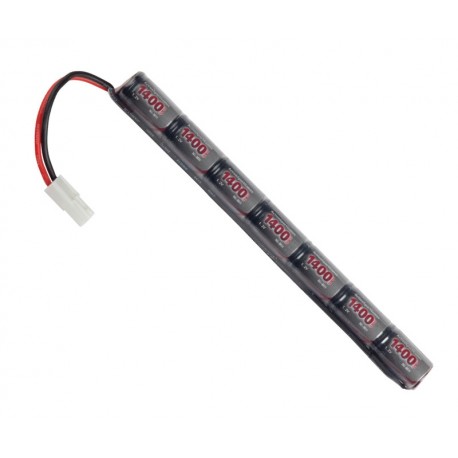 batterie airsoft baton 8.4V 1400 nimh
