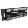 Air Series: Luftwaffe Camouflages Set 2 Acrylic Paint Set (8 Colors) 17ml Bottles