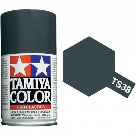 bombe peinture tamiya TS 38 gris acier