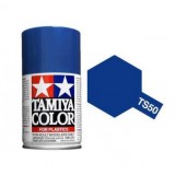 bombe peinture tamiya TS 50 bleu mica