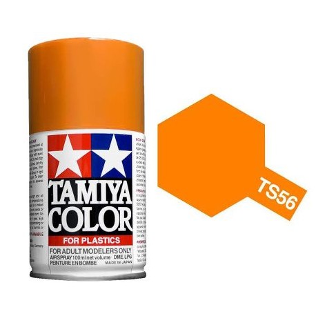 bombe peinture tamiya TS 56 orange vif brillant