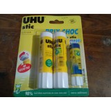 UHU stick X2 + stic blue