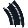 Scalextric - C8206 - Circuit - Voiture - Lot de 2 Rails courbe standard 4°